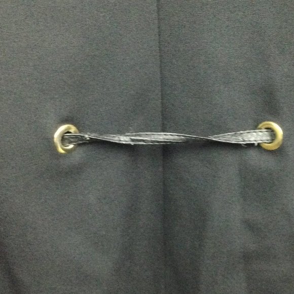 Les Copains Black Wool Blend Blazer Jacket 46 10 - Picture 11 of 12